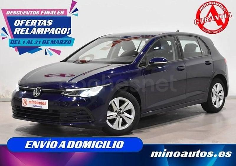 Usado VW Golf VII Life 150 CV (110 kW) 2020 Azul Berlina