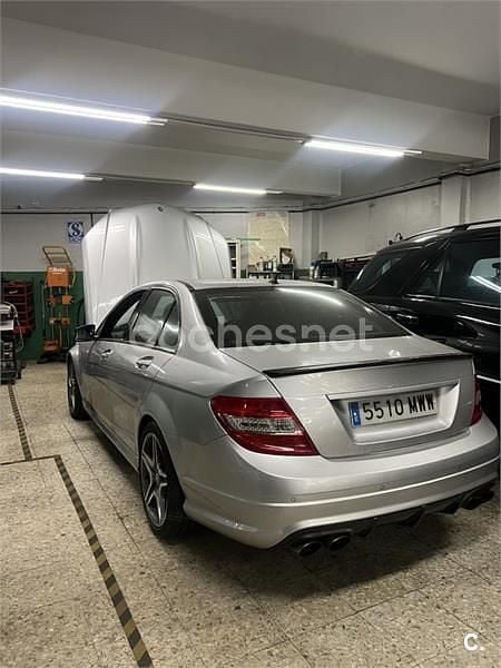 Usado Mercedes C63 AMG 476 CV (350 kW) 2021 Gris / plata Berlina