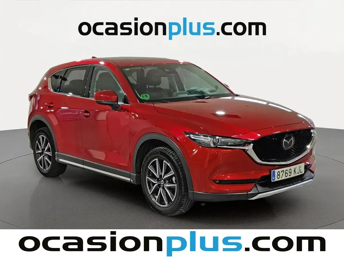 Usado Mazda CX-5 194 CV (142 kW) 2018 Rojo SUV
