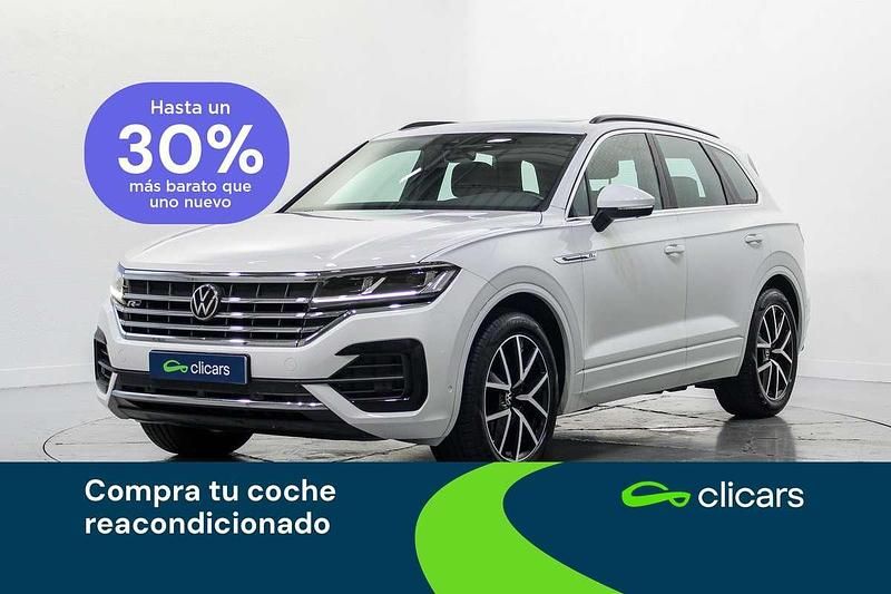 Blanco Usado 2021 VW Touareg R-line SUV | 41.390 € (Buen precio) - Imagen 1/4