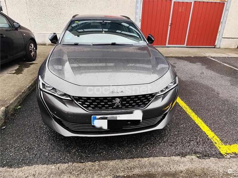 Usado Peugeot 508 SW GT-line 130 CV (95 kW) 2020 Gris / plata Familiar