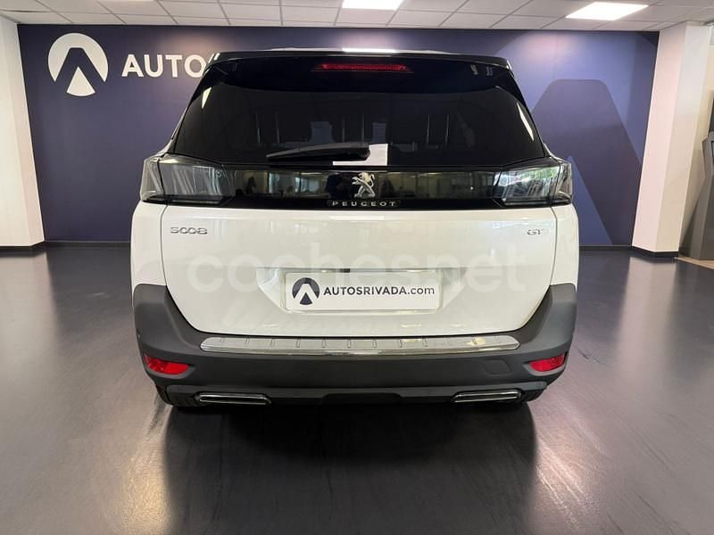 Usado Peugeot 5008 GT 130 CV (95 kW) 2022 Blanco Monovolumen