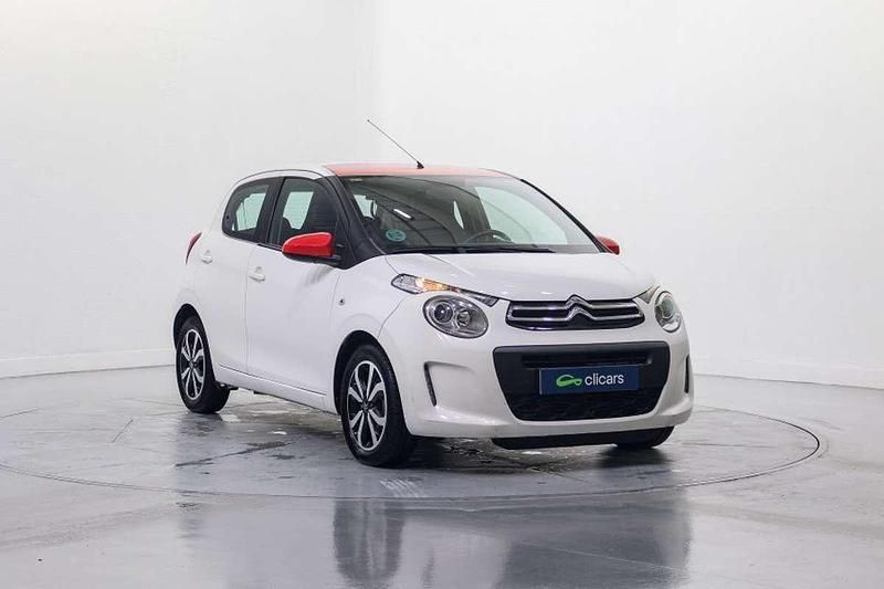 Usado Citroën C1 Feel 82 CV (60 kW) 2016 Blanco Utilitario