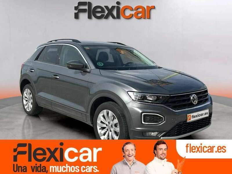 Gris Usado 2019 VW T-Roc Advance SUV | 16.990 € (Precio justo) - Imagen 1/4