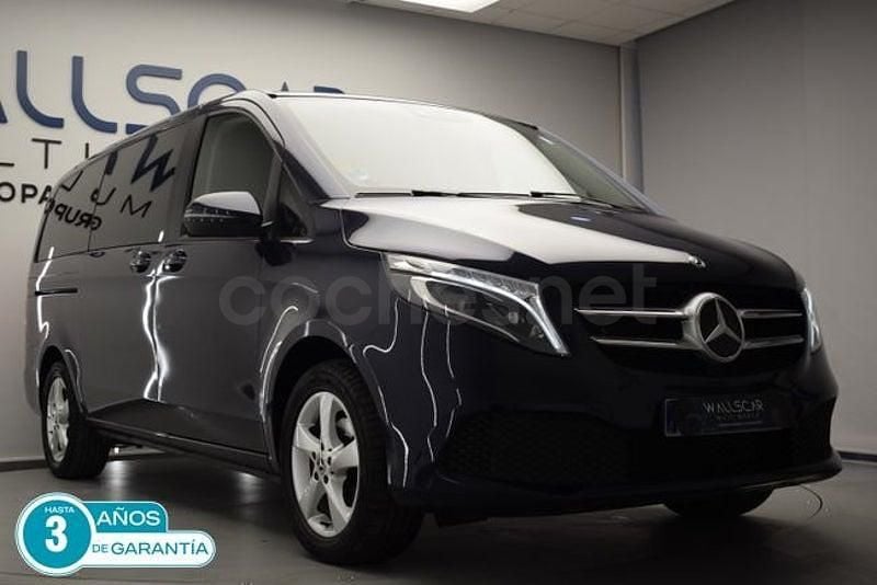 Azul Usado 2020 Mercedes V220 Exclusive Monovolumen | 46.900 € (Precio justo) - Imagen 1/4