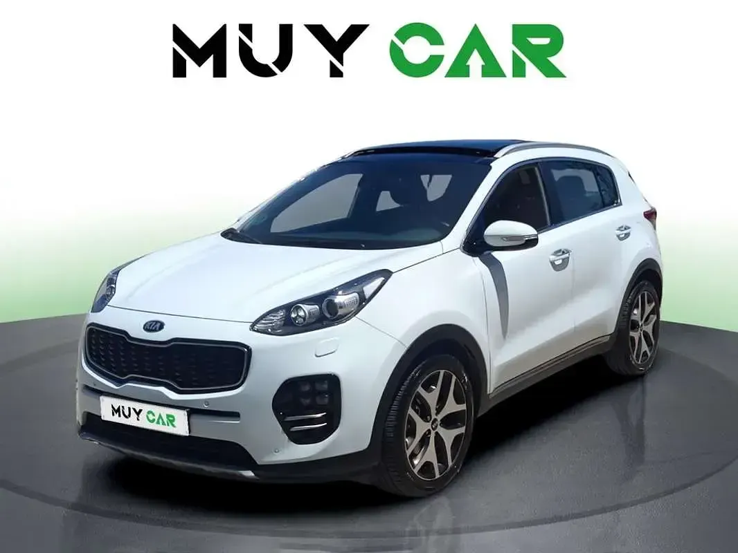 Usado Kia Sportage GT-Line 141 CV (103 kW) 2018 Blanco SUV