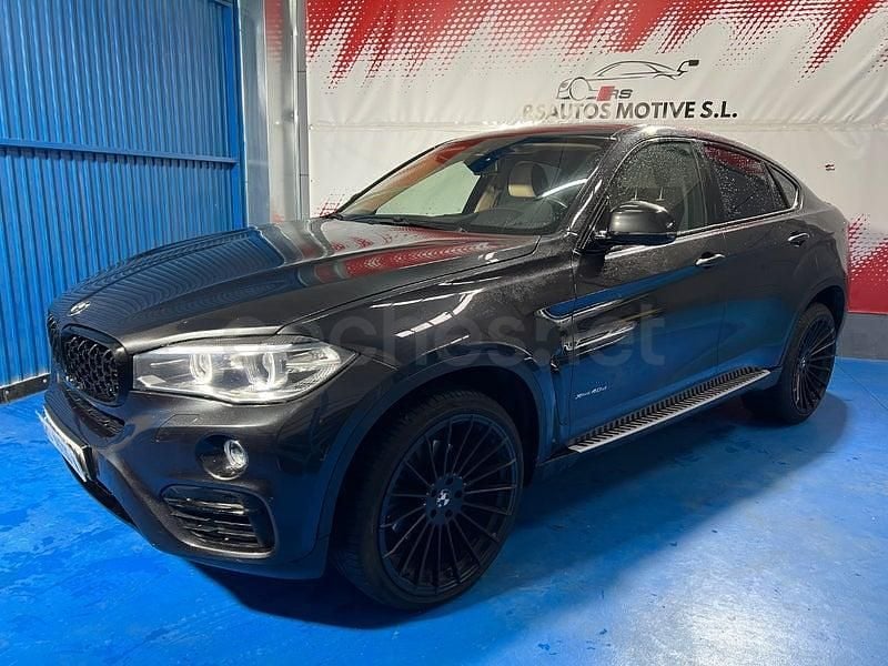 Usado BMW X6 313 CV (230 kW) 2016 Gris / plata SUV