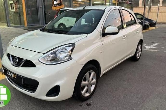 Blanco Usado 2014 Nissan Micra Visia Utilitario | 6750 € (Precio justo) - Imagen 1/4