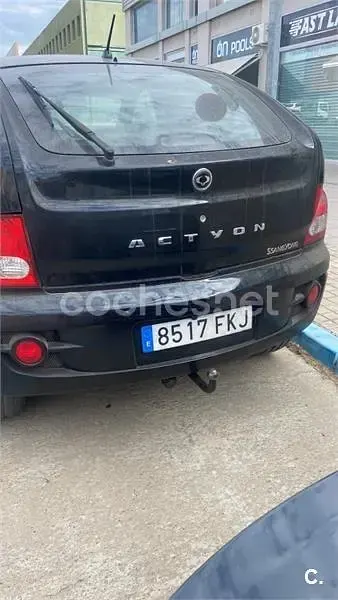Usado SsangYong Actyon 141 CV (103 kW) 2007 Negro SUV