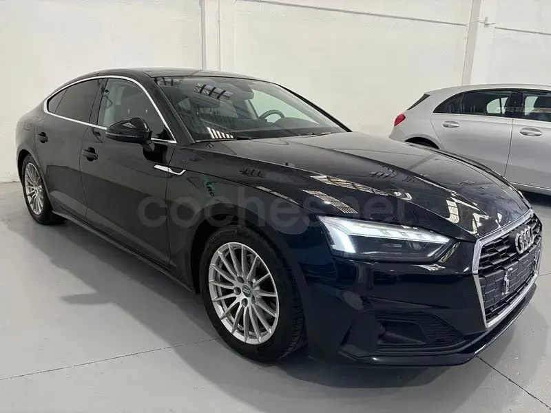 Usado Audi A5 Sportback 163 CV (119 kW) 2020 Negro Utilitario
