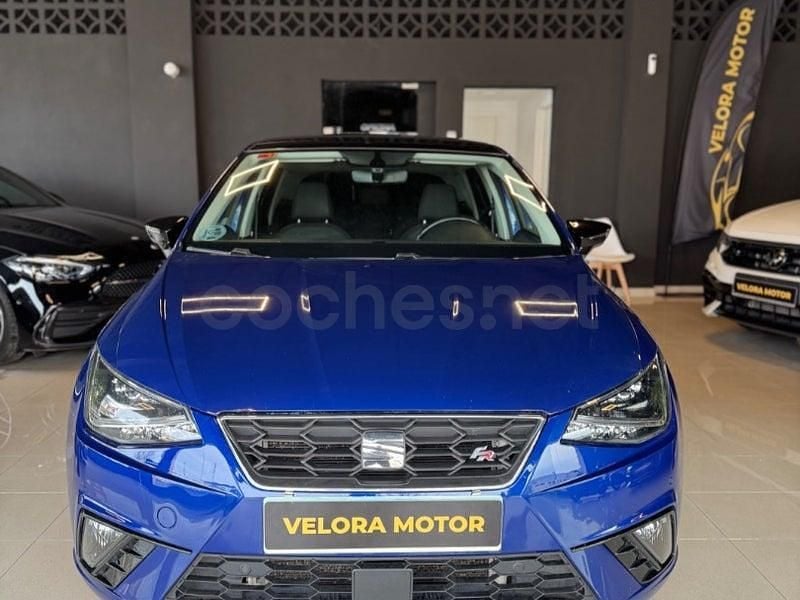 Usado Seat Ibiza FR 115 CV (84 kW) 2019 Azul Utilitario