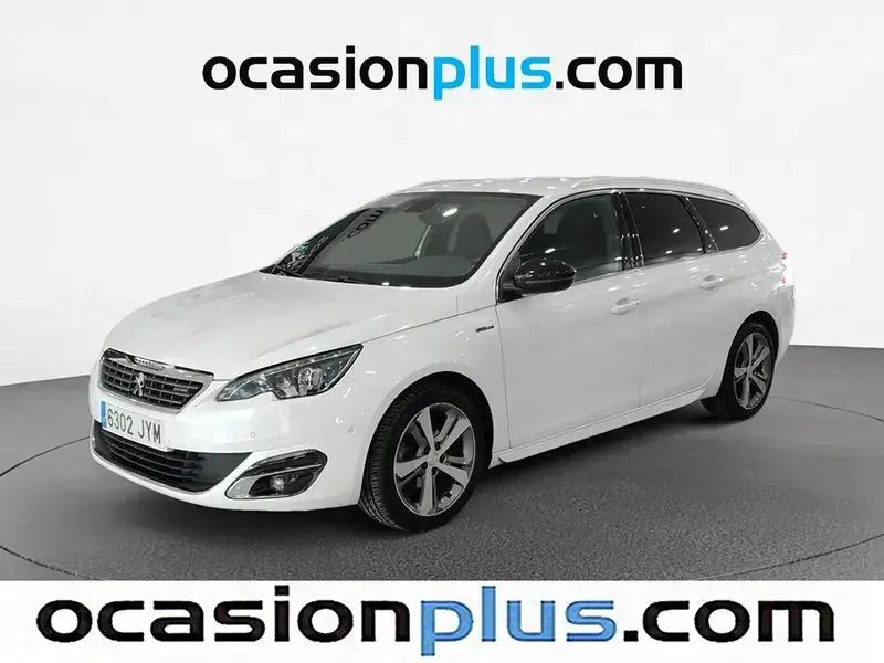 Blanco Usado 2017 Peugeot 308 GT-line Familiar | 11.250 € (Buen precio) - Imagen 1/4