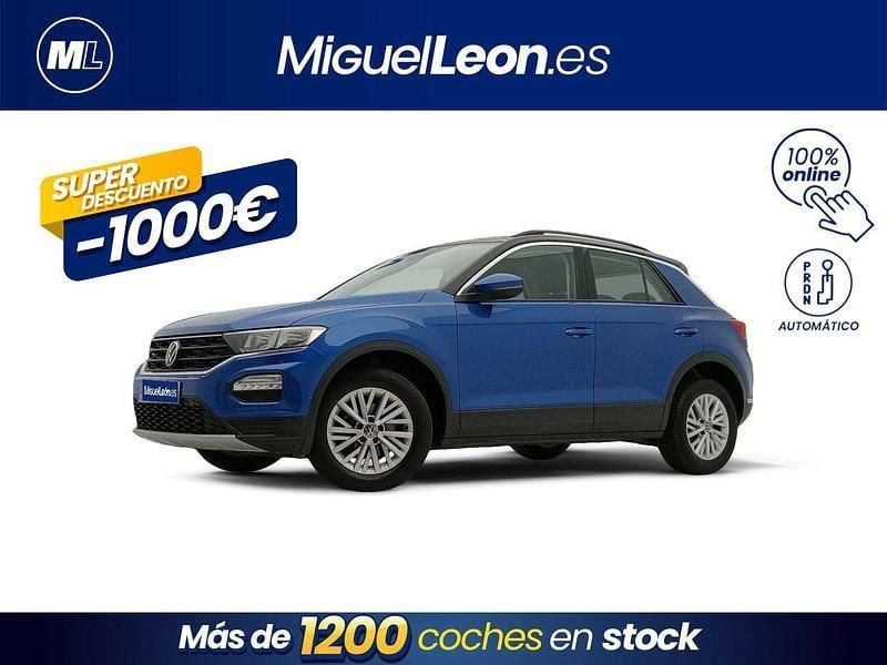 Azul Usado 2021 VW T-Roc Advance SUV | 19.985 € (Buen precio) - Imagen 1/3