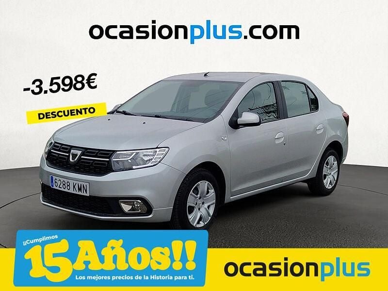 Gris Usado 2018 Dacia Logan Lauréate Berlina | 9990 € (Precio justo) - Imagen 1/4