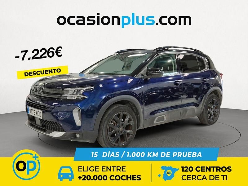 Azul Usado 2022 Citroën C5 Shine Recogida | 18.990 € - Imagen 1/4