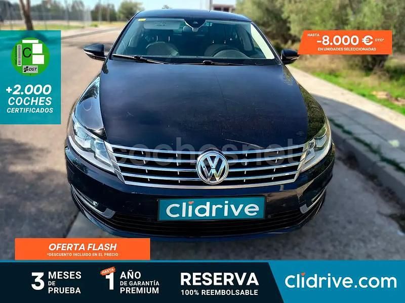 Usado VW CC 150 CV (110 kW) 2016 Negro Berlina