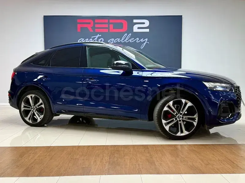 Usado Audi Q5 Sportback Black Edition 204 CV (150 kW) 2021 Azul SUV