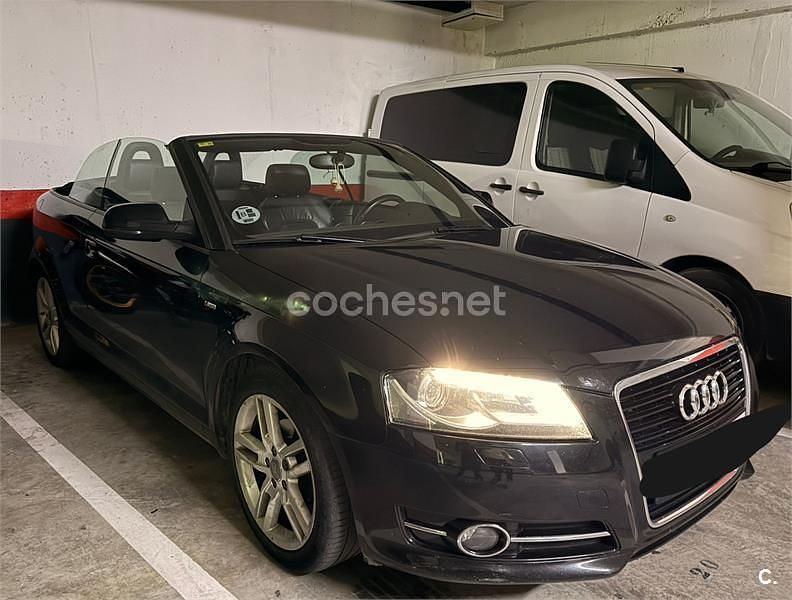 Usado Audi A3 Cabriolet Ambition 140 CV (102 kW) 2011 Negro Descapotable