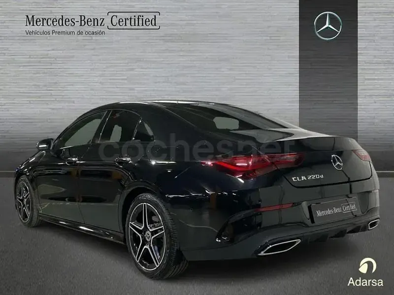 Usado Mercedes CLA220 190 CV (139 kW) 2025 Negro Berlina