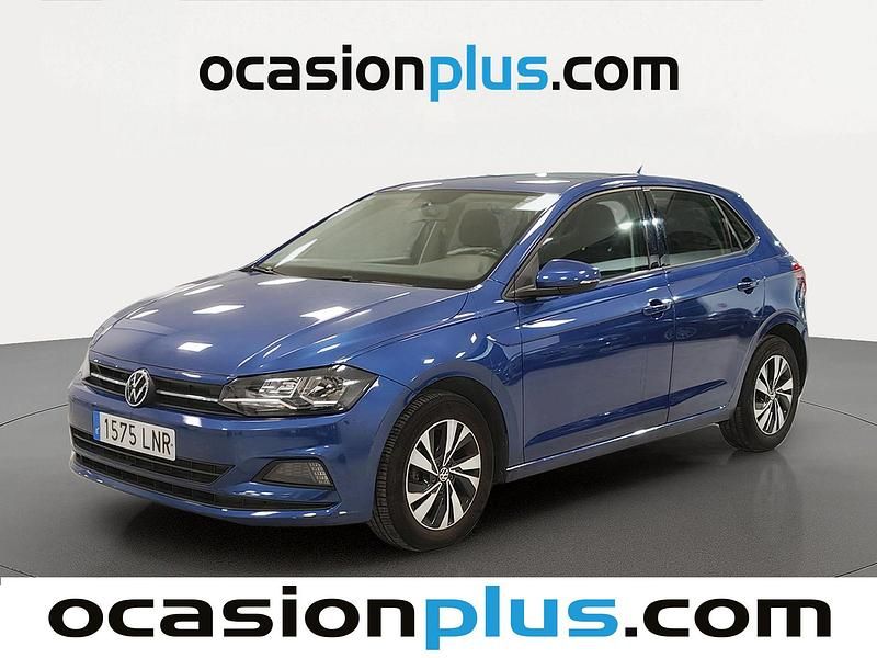 Usado VW Polo Advance 95 HP (69 kW) 2021 Azul Citadino