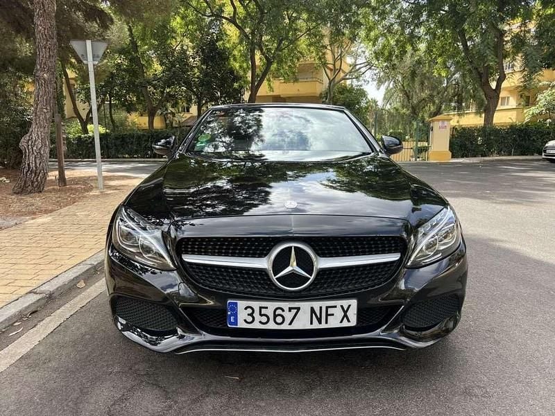 Usado Mercedes C200 184 CV (135 kW) 2016 Negro Descapotable