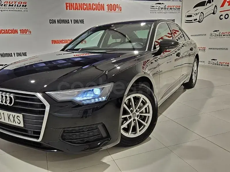 Usado Audi A6 Design 163 CV (119 kW) 2019 Negro Berlina