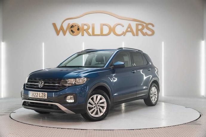 Azul Usado 2022 VW T-Cross Advance SUV | 16.975 € (Buen precio) - Imagen 1/4