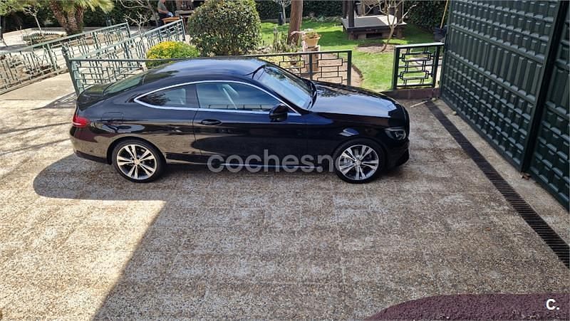 Usado Mercedes C220 AMG Edition 1 170 CV (125 kW) 2016 Negro Coupe