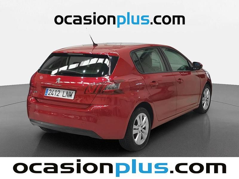 Usado Peugeot 308 Active 131 CV (96 kW) 2021 Rojo Utilitario