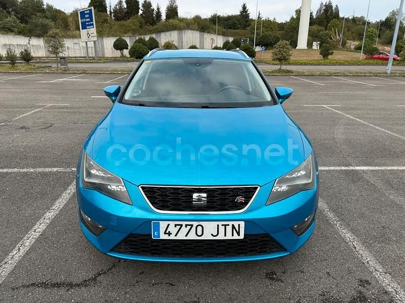 Usado Seat Leon FR 150 CV (110 kW) 2016 Azul Familiar