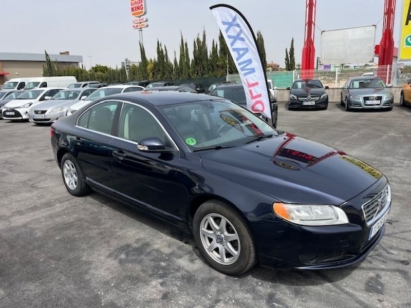 Usado Volvo S80 200 CV (147 kW) 2008 Azul metalico Berlina