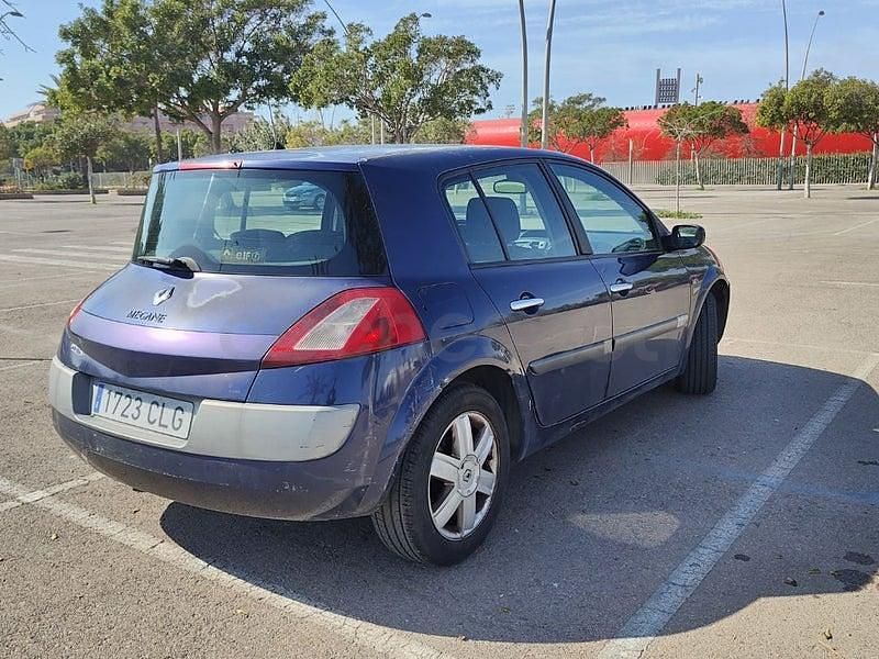 Usado Renault Mégane II Privilege 120 CV (88 kW) 2003 Azul Berlina