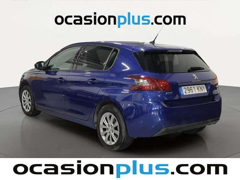 Usado Peugeot 308 Style 131 CV (96 kW) 2018 Azul Utilitario