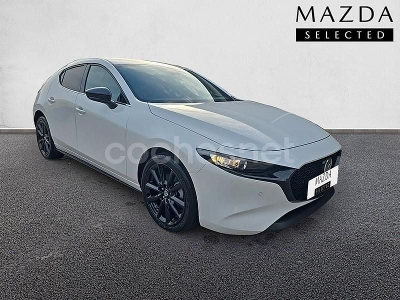 Usado Mazda 3 Exclusive-Line 150 CV (110 kW) 2023 Blanco Berlina