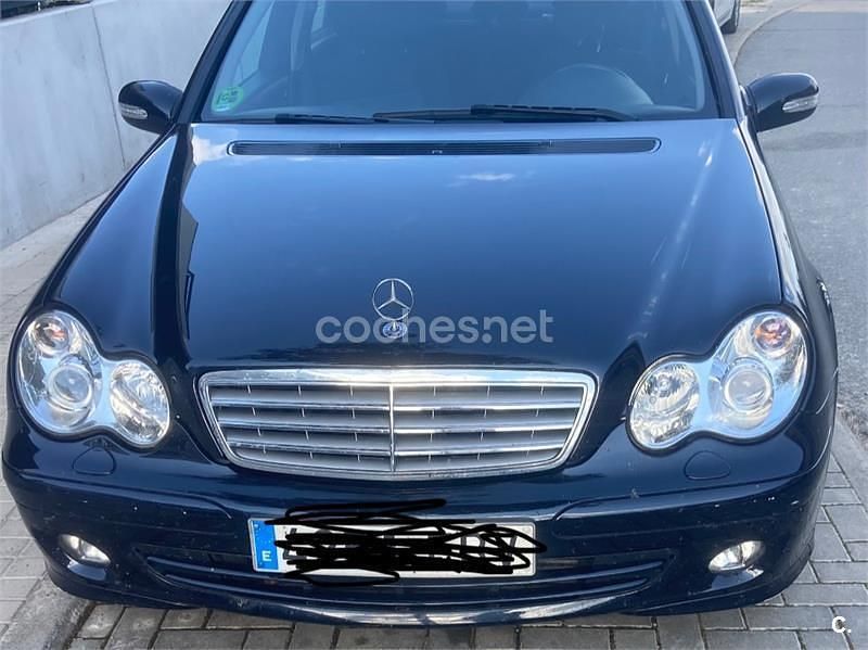 Usado Mercedes C180 Sport Edition 143 CV (105 kW) 2006 Azul Berlina