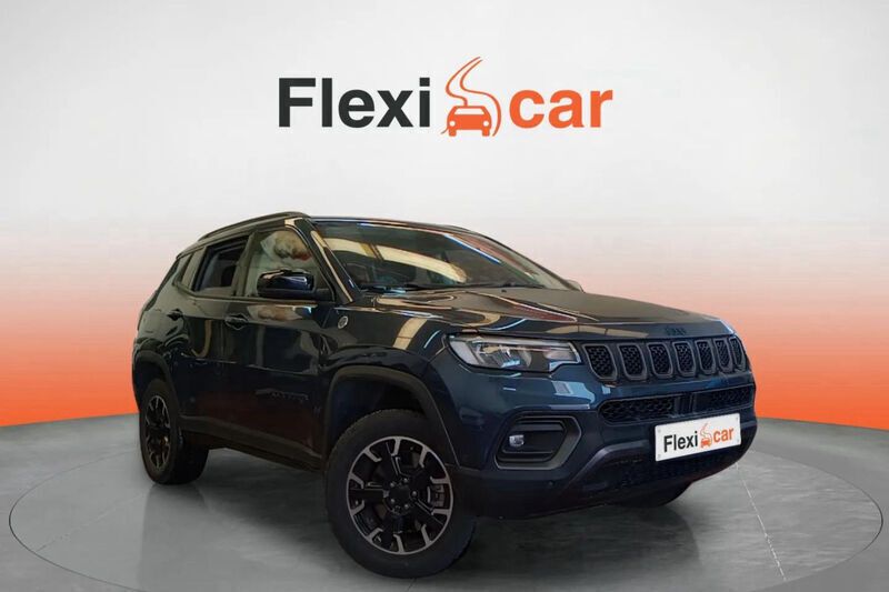 Gris Usado 2022 Jeep Compass Trailhawk SUV | 19.990 € (Super precio) - Imagen 1/4