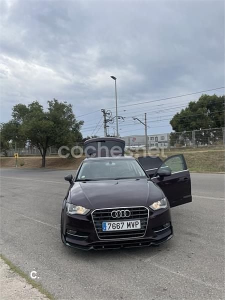 Granate Usado 2015 Audi A3 Sportback Attraction Berlina | 11.200 € (Buen precio) - Imagen 1/4