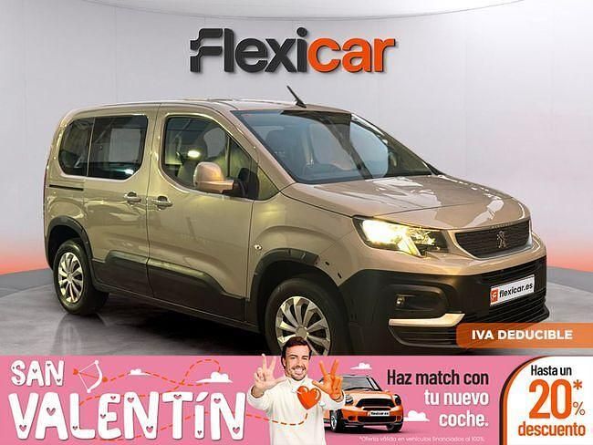 Usado Peugeot Rifter Active 100 CV (73 kW) 2021 Beige Monovolumen