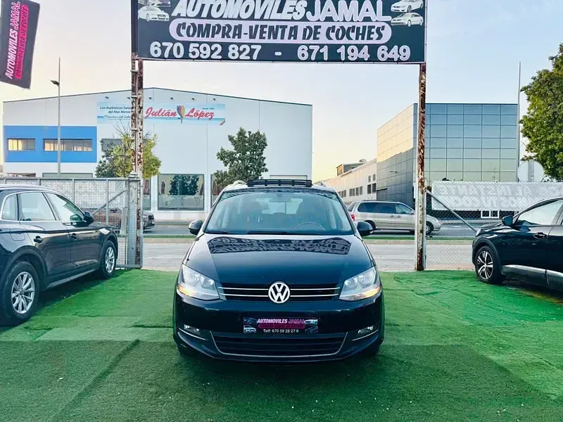 Usado VW Sharan Advance 140 CV (102 kW) 2011 Negro Monovolumen