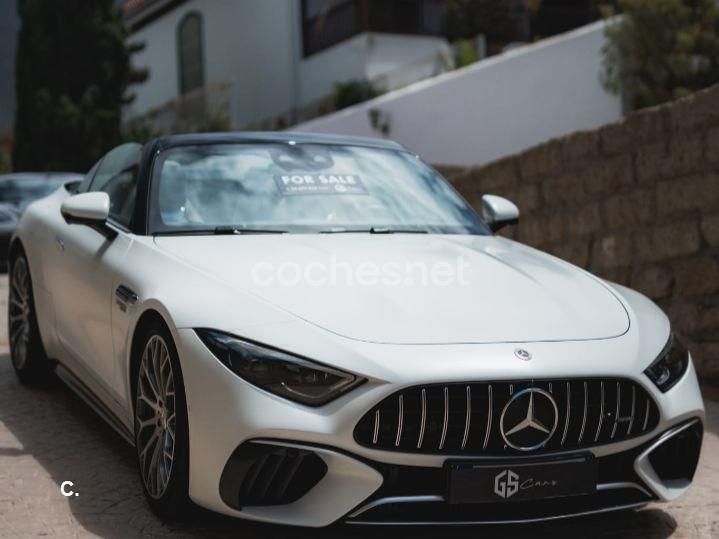 Blanco Usado 2022 Mercedes SL63 AMG Descapotable | 135.000 € (Buen precio) - Imagen 1/4