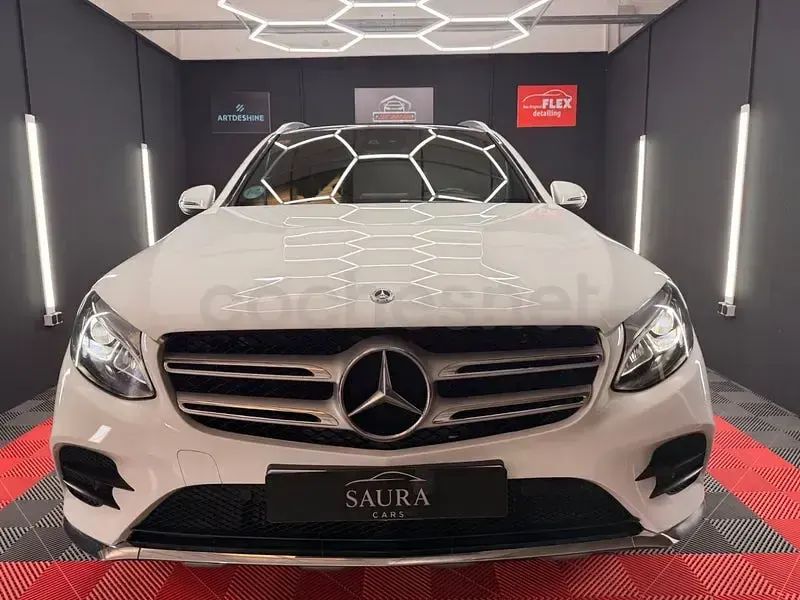 Usado Mercedes GLC250 204 CV (150 kW) 2019 Blanco SUV