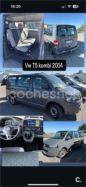 Gris / plata Usado 2014 VW Transporter Pro Van | 18.750 € - Imagen 1/4