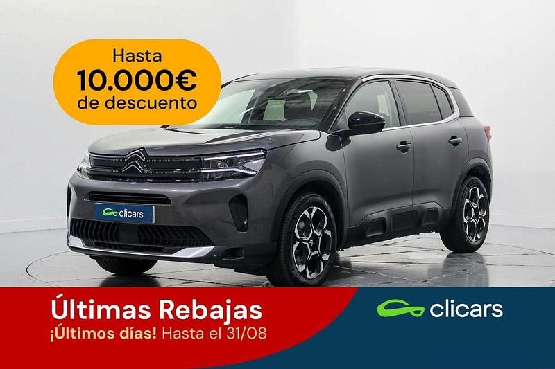 Gris Usado 2024 Citroën C5 Aircross SUV | 22.690 € (Super precio) - Imagen 1/4