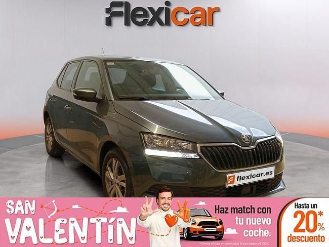 Usado Skoda Fabia 95 CV (69 kW) 2020 Gris