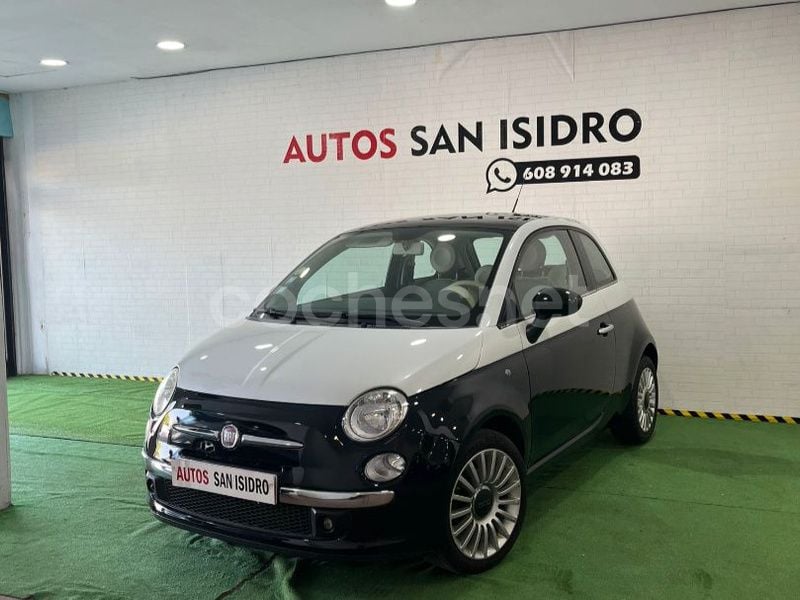Azul Usado 2008 Fiat 500 Lounge Berlina | 5900 € (Buen precio) - Imagen 1/4