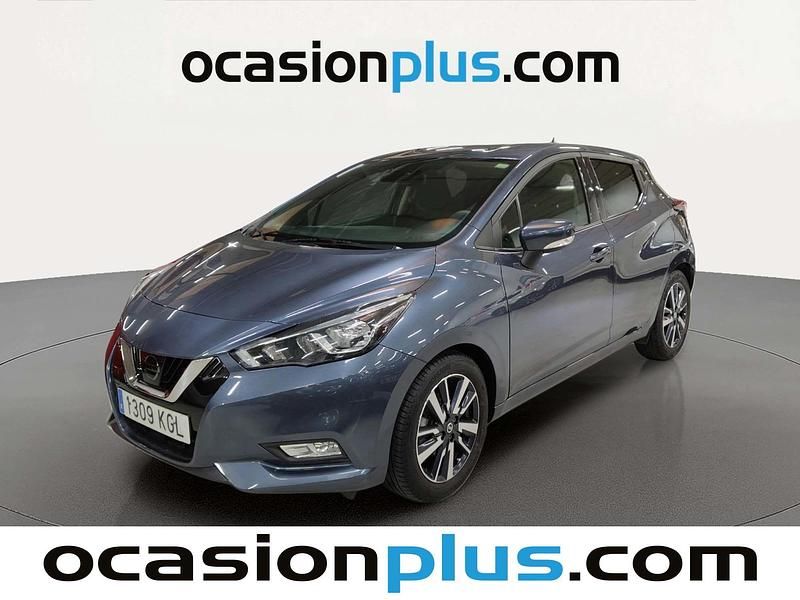 Usado Nissan Micra Acenta 71 CV (52 kW) 2017 Gris Utilitario