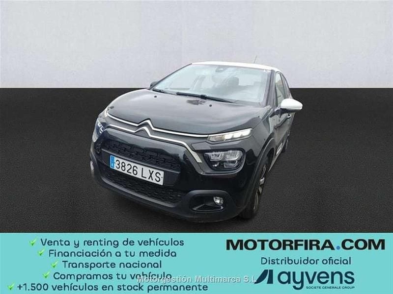 Negro Usado 2022 Citroën C3 Feel Utilitario | 9800 € (Buen precio) - Imagen 1/4