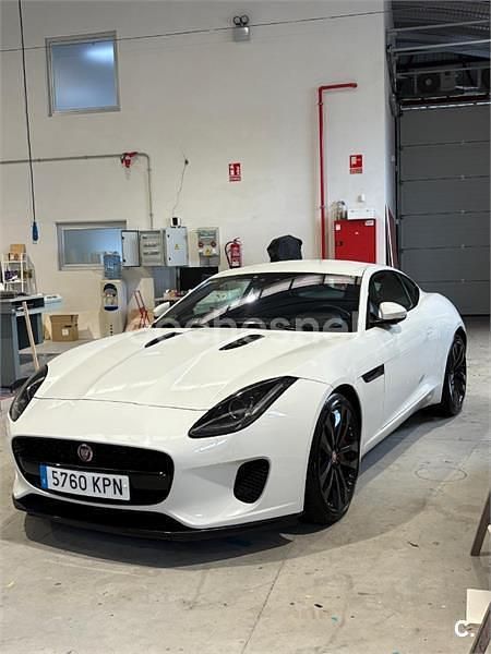 Usado Jaguar F-Type 300 CV (220 kW) 2018 Blanco Coupe