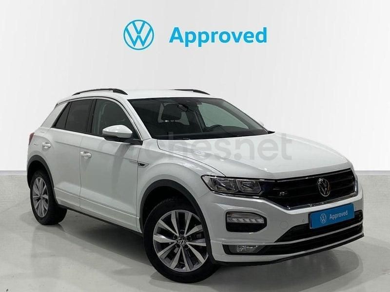 Blanco Usado 2022 VW T-Roc Advance SUV | 20.990 € (Precio justo) - Imagen 1/3