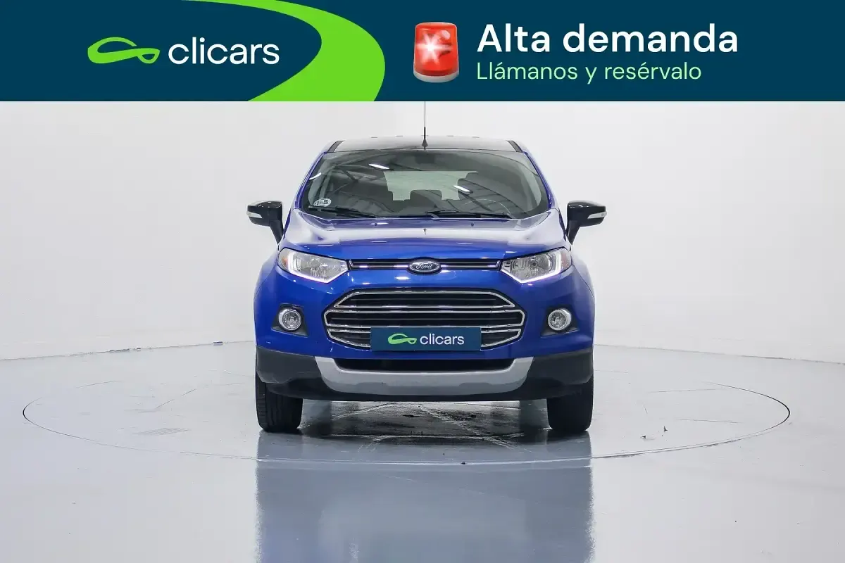 Usado Ford Ecosport Titanium 125 CV (91 kW) 2017 Azul SUV